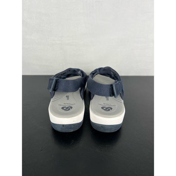 Clark’s Cloudstepper Arla Primrose Sandal Shoes Navy Ladies Size 7 - Picture 5 of 8